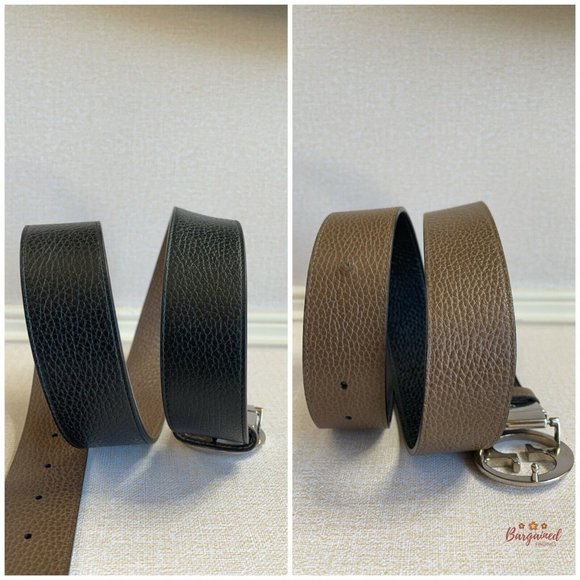 🛑SOLD🛑Authentic GUCCI Reversible Belt Size 38 - Picture 8 of 12